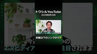 【今週の株式市場】 ジャクソンホール後の楽観とエヌビディア決算 #shorts
