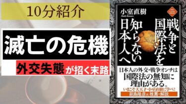 【政治】国際社会の現実を知らぬ日本人の末路｜戦争と国際法を知らない日本人へ【10分紹介】