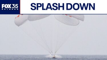 FULL | NASA’s SpaceX Crew-10 splash down in California