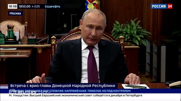 プーチン大統領が沈黙破る、プリゴジン氏遺族らに哀悼の意表明