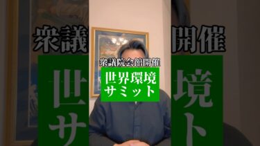 世界環境サミットSDGs