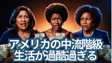 アメリカの中流階級の生活が過酷過ぎる！経済、政治、社会の仕組みから解説