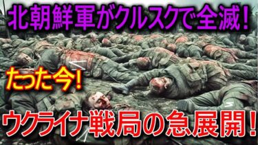 北朝鮮兵が集団脱走!ロシア軍需物資集積所を破壊！仏英製ミサイル、露領内攻撃可能に！露軍の石油精製所が爆発！