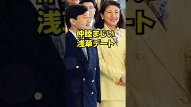 仲睦まじい浅草デート#日本 #ニュース #海外の反応 #皇室 #japan #雑学 #emperor #news #shorts#天皇陛下 #雅子さま