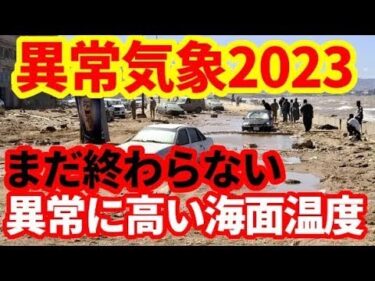 【異常気象】投資家必見！世界の気温は過去174年で最高！異常な海面温度続く！日本はエルニーニョで暖冬へ