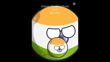 #ポーランドボール 　2025年軍事力ランキング