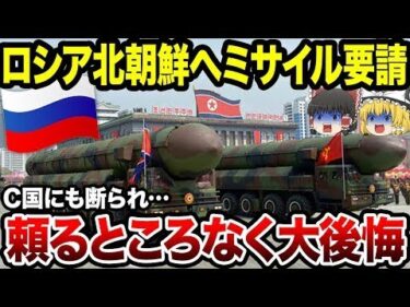 【ゆっくり解説】ロシアC国に断られた結果、北朝鮮にまでミサイルの供給要請をしてしまう…
