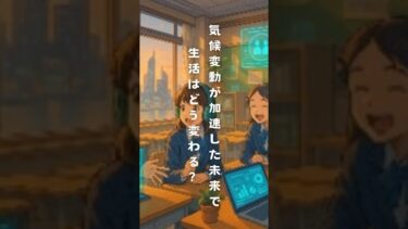 気候変動が加速した未来で、生活はどう変わる？ #熱帯 #学生 #スタリバ