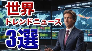 『気になるニュース』世界のトレンドニュース３選