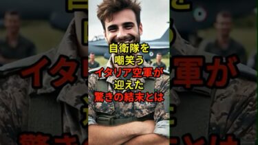 イタリア空軍が自衛隊をバカにした結果 #shorts #日本 #海外の反応 #自衛隊 #イタリア