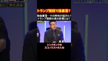 トランプ関税で株暴落？株価暴落…その時何が起きた？トランプ関税の真の影響とは？ #トランプ #関税政策 #株価暴落 #経済ニュース #原油価格 #為替相場