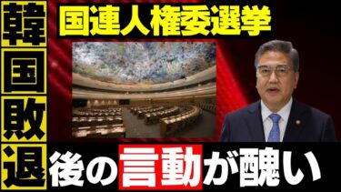 韓国、国連人権委員会選挙落選の言い訳があまりにやばい【ニュース】【ゆっくり解説】