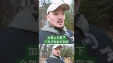 加拿大税制下，个税活到老交老。 #加拿大移民 #加拿大生活 #熱門 #移民加拿大 #移民海外 #pr申请 #留学生移民 #移民政策 #移民生活 #加拿大生活成本