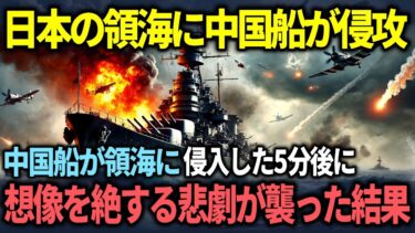 【海外の反応】日本の領海内に中国船が侵入するも、その後皆の想像を遥かに超える悲劇が襲う！