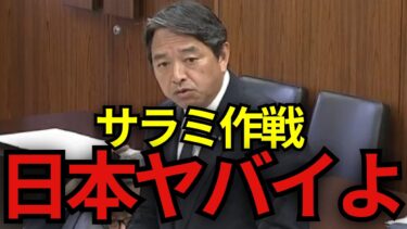 【榛葉賀津也】中国による土地取得の実態がヤバすぎた！榛葉が喝！「調べなきゃダメだよ！」日本の安全保障危機が直ぐ目の前に！