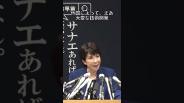 高市早苗 次期総理候補