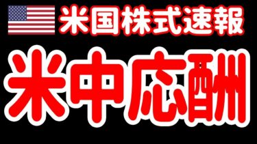 【4/29朝】米中対立が激化！非難の応酬！半導体にも暗雲！エヌビ下落！