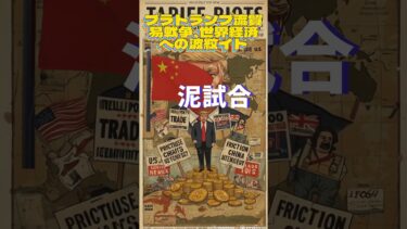 トランプ流貿易戦争、世界経済への波紋🔷トレンドニュースTrendNews #shorts