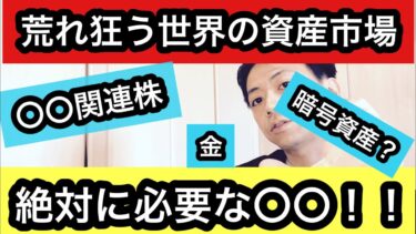 【知らなきゃ損】荒れる株式市場の投資法はコレ！／世界経済のトレンドから読み解く投資先のおすすめを公開！／