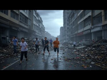 Beijing on high alert as level 13 winds approach! Half of China in chaos as