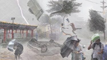 CHINA in Chaos! Powerful Winds & Hail Storm Strikes Guangxi, Destroy Cars &