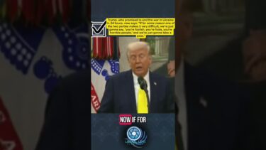 Trump, who promised to end the war in Ukraine in 24 hours #war #ukraine