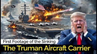 Yemen Broadcasts First Footage of the Sinking of the USS Harry Truman