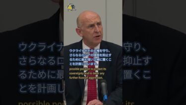 🌍 ウクライナのために団結 | 英国防大臣：30カ国の意志の連合について