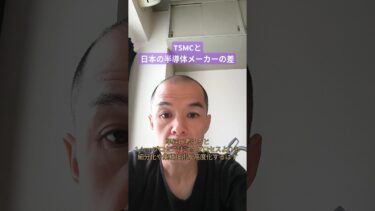 【ちょっと考察】TSMCと日本の半導体メーカーの差 #解説 #半導体 #テクノロジー #TSMC #shorts