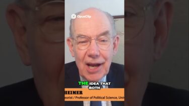 Ukraine War Won’t End with Talks — Mearsheimer Explains Why