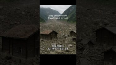 알프스가 무너지고 있다 This Is What Climate Change Looks Like