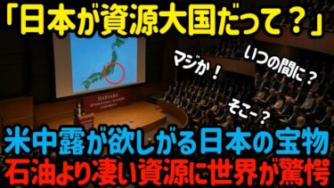 【海外の反応】「日本には石油がないけど”これ”がある！」資源が無いからこそ凄い日本に世界が気付かされた理由