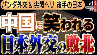 【大失敗した日本外交！？】パンダ外交中のヘリに外交とは何かを喝！1️⃣◆文化人デジタル瓦版