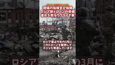 現場の指揮官が指摘：ロシア新ドローンの脅威、後れを取るウクライナ軍 #ウクライナ #ロシア