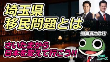埼玉県移民問題 まずは、さいたまから解決していこう！