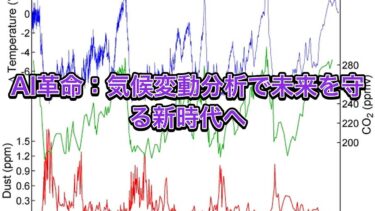AI革命：気候変動分析で未来を守る新時代へ