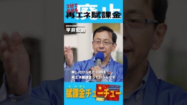 日本保守党「再エネ賦課金廃止」～経済安全保障アナリスト 平井宏治 氏～