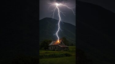 落雷注意報 #カミナリ  #絶景  #落雷  #超常現象  #異常気象