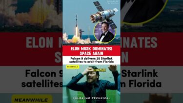 Elon Musk’s Falcon 9 Launches 28 Starlink Satellites! 🚀🛰️