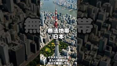 【無法地帯日本】海外の犯罪者に甘すぎるのは何故？　#shorts  #news #スカイツリー #犯罪 #ドローン #法律 #日本