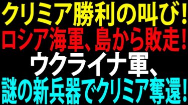 🚩【国際ニュース】クリミア勝利の叫び！ロシア海軍、島から敗走！ウクライナ軍、謎の新兵器でクリミア奪還！ JPNews 360