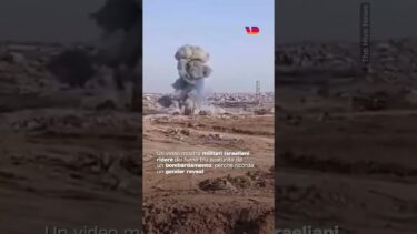 Gaza, soldati israeliani bombardano poi ridono per il “gender reveal”: «È un