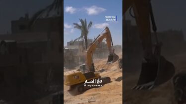 “Israeli” army footage of Gaza battles