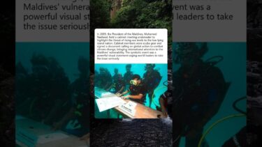 Maldives Underwater Cabinet Meeting: A Climate Change SOS