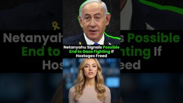 Netanyahu Signals Possible End to Gaza Fighting If Hostages Freed #israel