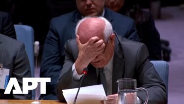 Palestinian UN Envoy Breaks Down Over Gaza Children’s Deaths | APT