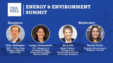 Panel: Energy Policy & Priorities | The Hill’s Energy & Environment Summit