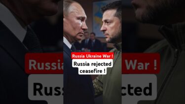 Russia Ukraine War: Russia rejected ceasefire | music:yt #russiaukrainewar