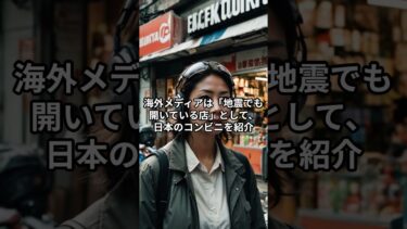 日本のコンビニは災害対応拠点 #日本すごい #海外の反応 #災害対応 #コンビニ #危機管理