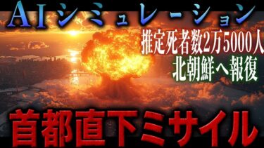 ついに制裁！北朝鮮のミサイルに日本が下した決断　【地政学】|AIシミュレーション